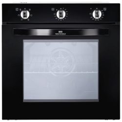 New World NW602F Built-in Single Oven - Black.